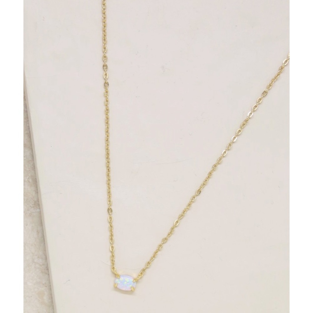 Opal & 18kt Gold Plated Necklace